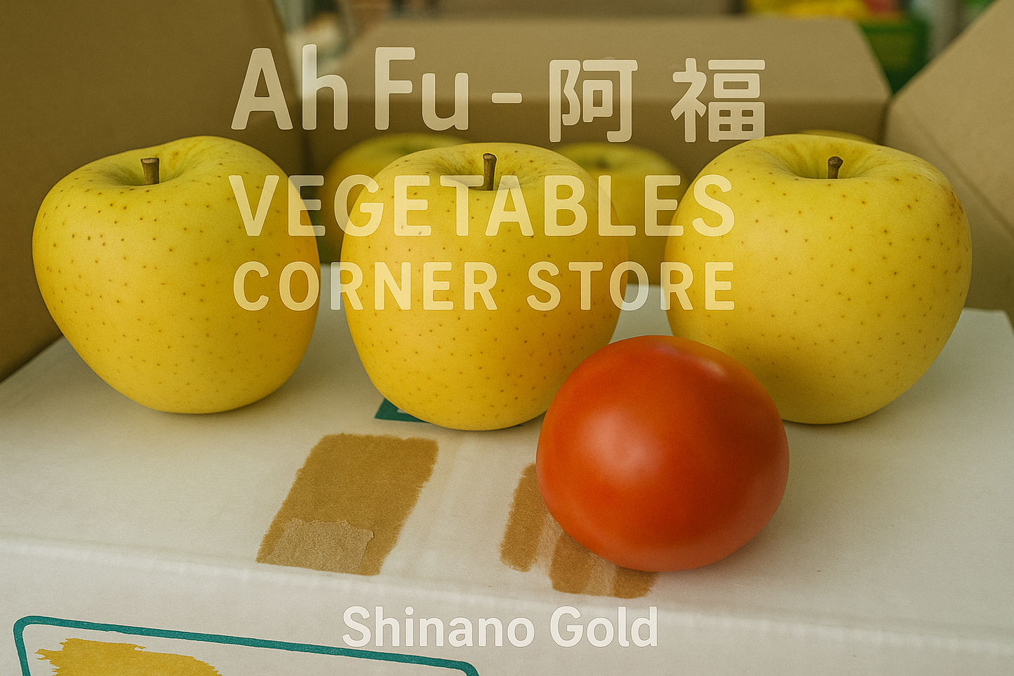 🍏 Japanese Shinano Gold Apple (信濃ゴールド) – Aomori Prefecture