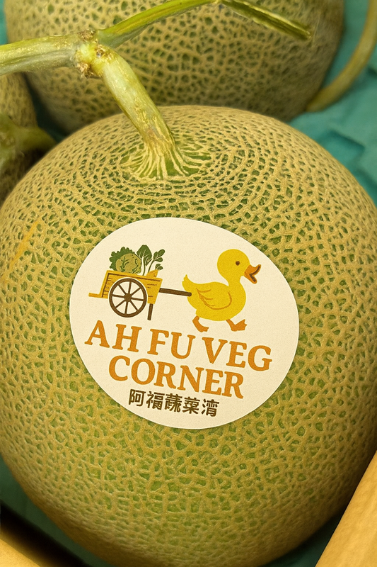 Hokkaido Red Flesh Melon (北海道赤肉メロン)